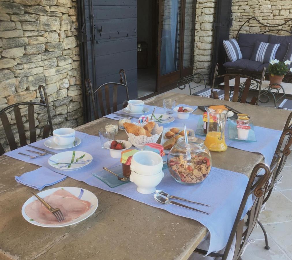 Oustau De Piera Bed and Breakfast Gordes Exteriör bild